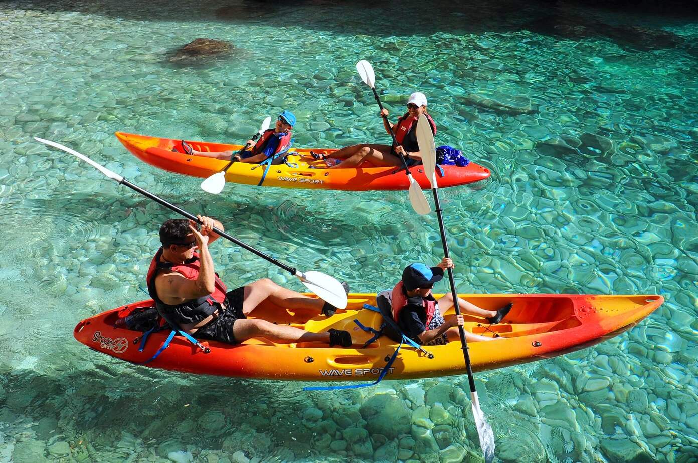 Kayak y piragüismo en Córdoba para despedidas
